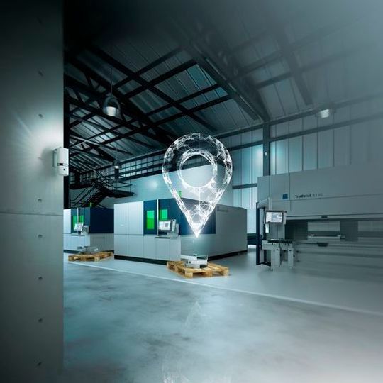 Zigpos liefert für das Indoor-Lokalisierungssystem Track & Trace von Trumpf bereits Softwarekomponenten. Die Lösung ermittelt die Position von Blechteilen in Echtzeit und steigert durch die entstehende Transparenz die Produktivität in der Fertigung. Zigpos liefert für das Indoor-Lokalisierungssystem Track & Trace von Trumpf bereits Softwarekomponenten. Die Lösung ermittelt die Position von Blechteilen in Echtzeit und steigert durch die entstehende Transparenz die Produktivität in der Fertigung.