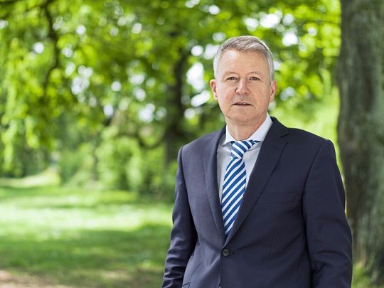 Thomas Huegli de Swiss Re est le nouveau président de la Fondation suisse pour le climat. Thomas Huegli de Swiss Re est le nouveau président de la Fondation suisse pour le climat.