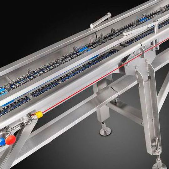 The latest version of Proseal’s proven OC Conveyor is capable of up to 60 packs per minute in single lane configuration and 120 packs per minute in twin lane. The latest version of Proseal’s proven OC Conveyor is capable of up to 60 packs per minute in single lane configuration and 120 packs per minute in twin lane.