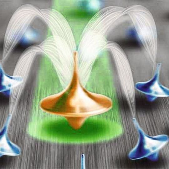Um die Präzession eines Kohlenstoffkerns zu messen, nutzten ETH-Physiker den Elektronenspin einer benachbarten Gitterfehlstelle als Sensor. Um die Präzession eines Kohlenstoffkerns zu messen, nutzten ETH-Physiker den Elektronenspin einer benachbarten Gitterfehlstelle als Sensor.