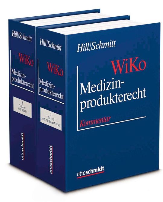 Das zweibändige Grundwerk des Kommentars „WiKo –Medizinprodukterecht“ mit rund 2.000 Seiten ist nun erstmals auch als Online-Version verfügbar. Das zweibändige Grundwerk des Kommentars „WiKo –Medizinprodukterecht“ mit rund 2.000 Seiten ist nun erstmals auch als Online-Version verfügbar.