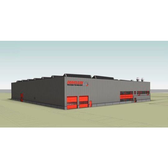 Der geplante Neubaukomplex von Dinnissen soll am Standort in Sevenum entstehen. Der geplante Neubaukomplex von Dinnissen soll am Standort in Sevenum entstehen.