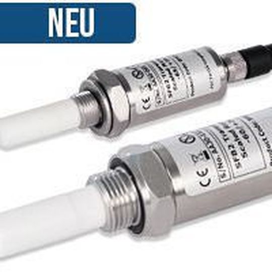 Der Taupunkt-Transmitter SF82 überwacht die Druckluftqualität. Der Taupunkt-Transmitter SF82 überwacht die Druckluftqualität.