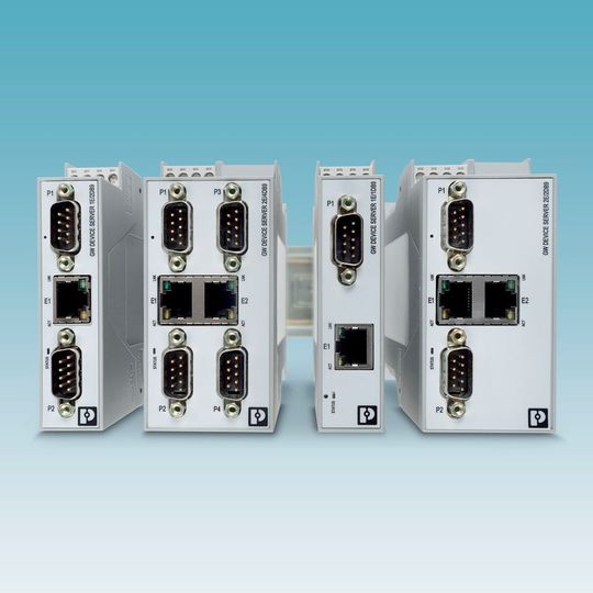 Die Gateways Modbus-zu-Ethernet/IP integrieren bestehende Modbus-Teilnehmer (TCP oder RTU Slaves) in das Ethernet/IP-Protokoll. Die Gateways Modbus-zu-Ethernet/IP integrieren bestehende Modbus-Teilnehmer (TCP oder RTU Slaves) in das Ethernet/IP-Protokoll.