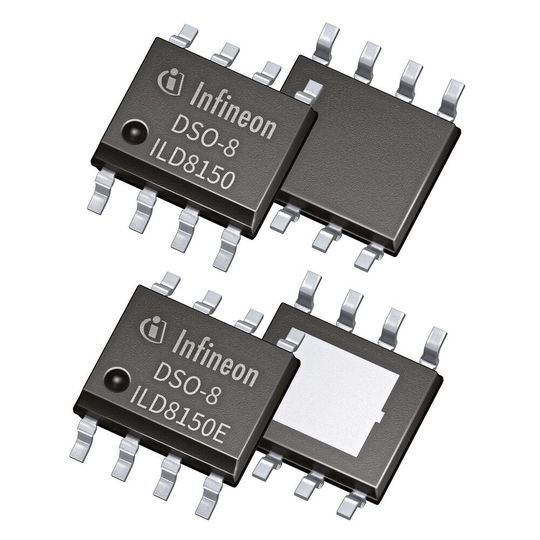 Der LED-Treiber-IC ILD8150/E mit Hybrid-Dimmtechnologie ist ausgelegt für eine Versorgungsspannung zwischen 8 und 80 V. Der LED-Treiber-IC ILD8150/E mit Hybrid-Dimmtechnologie ist ausgelegt für eine Versorgungsspannung zwischen 8 und 80 V.