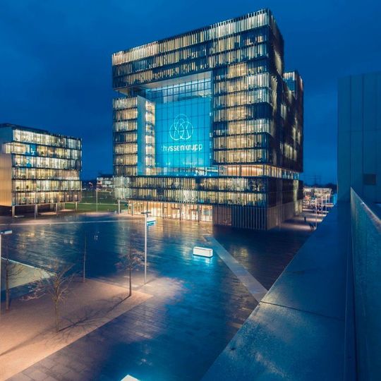 Thyssenkrupp setzt sich ambitionierte Klimaziele. Thyssenkrupp setzt sich ambitionierte Klimaziele.