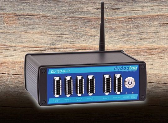 Der Dydaqlog DL-160-16-D Datenlogger ist in einem robusten, IP65 geschützten Gehäuse untergebracht. Er vereint die Vorteile flexibler Sensoreingänge und genauer Datenaufzeichnung mit intuitiver Bedienung sowie nahtloser Anbindung an industrielle Cloud-Lösungen. Der Dydaqlog DL-160-16-D Datenlogger ist in einem robusten, IP65 geschützten Gehäuse untergebracht. Er vereint die Vorteile flexibler Sensoreingänge und genauer Datenaufzeichnung mit intuitiver Bedienung sowie nahtloser Anbindung an industrielle Cloud-Lösungen.