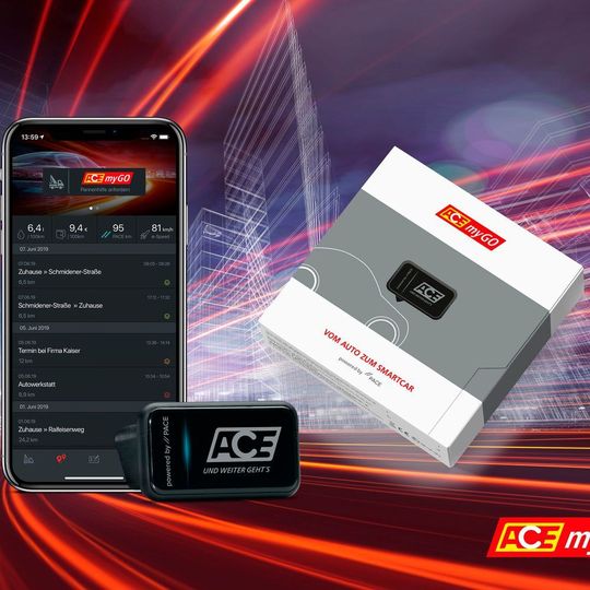 ACE-Mitglieder profitieren vom Notrufsystem ACE myGo. ACE-Mitglieder profitieren vom Notrufsystem ACE myGo.