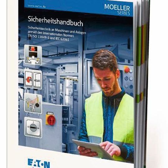 Ein aktualisiertes Handbuch für funktionale Sicherheit an Maschinen und Anlagen hat Eaton veröffentlicht. Ein aktualisiertes Handbuch für funktionale Sicherheit an Maschinen und Anlagen hat Eaton veröffentlicht.