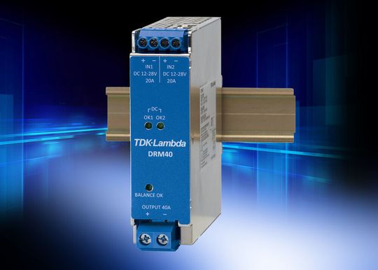 Das Parallel-/Redundanzmodul für DIN-Schiene setzt 2 x 20 A in 1 x 40 A um. Es bietet Lastausgleichs-Anzeige, 150 Prozent Überlast für 4 Sekunden sowie niedrige Verluste. Das Parallel-/Redundanzmodul für DIN-Schiene setzt 2 x 20 A in 1 x 40 A um. Es bietet Lastausgleichs-Anzeige, 150 Prozent Überlast für 4 Sekunden sowie niedrige Verluste.