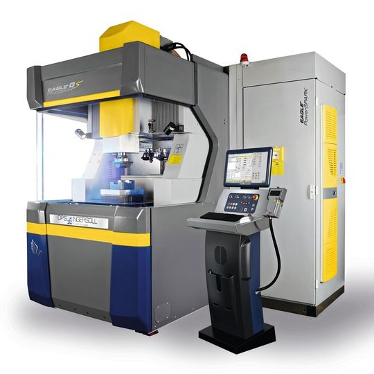 The EDM-machine Eagle G5 Precision by OPS-Ingersoll. The EDM-machine Eagle G5 Precision by OPS-Ingersoll.