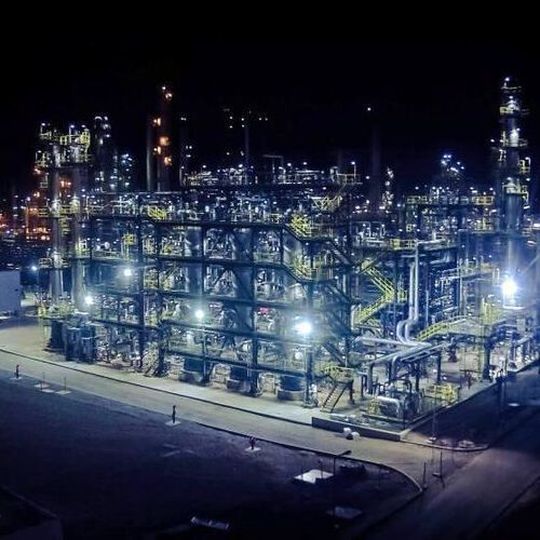 The new polyfuel unit at the Petrobrazi refinery. The new polyfuel unit at the Petrobrazi refinery.