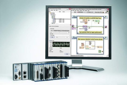 NI LabVIEW 8.6 vereinfacht den Einsatz von FPGA-basierten PACs in anspruchsvollen Steuer- und Regelanwendungen. NI LabVIEW 8.6 vereinfacht den Einsatz von FPGA-basierten PACs in anspruchsvollen Steuer- und Regelanwendungen.