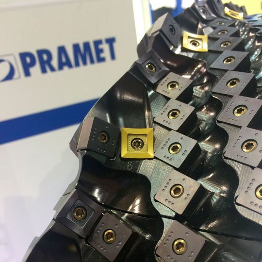 Dormer Pramet’s large 600 mm diameter dynamic rail milling cutter will be on display at EMO. Dormer Pramet’s large 600 mm diameter dynamic rail milling cutter will be on display at EMO.