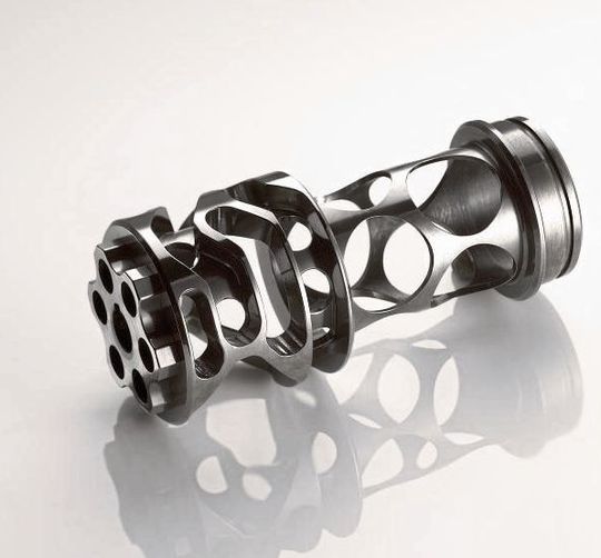 Additiv gefertigte Schaltwalze für den Einsatz in einem Elektromobil, reibungsarm gefinisht mit Otec-Systemen. Näheres dazu im Rahmen der EMO Hannover 2019 in Halle 11 am Stand G56. Additiv gefertigte Schaltwalze für den Einsatz in einem Elektromobil, reibungsarm gefinisht mit Otec-Systemen. Näheres dazu im Rahmen der EMO Hannover 2019 in Halle 11 am Stand G56.
