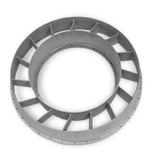 A DMP turbine rear vane. A DMP turbine rear vane.
