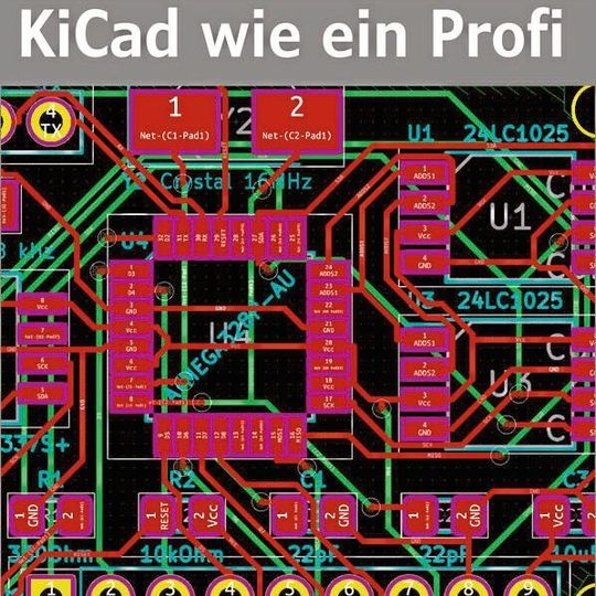 KiCad wie ein Profi: Das Buch führt ein in die Leiterplattenentwicklung. KiCad wie ein Profi: Das Buch führt ein in die Leiterplattenentwicklung.