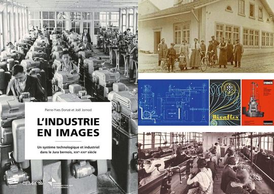 Retour illustré sur l'histoire industrielle du Jura bernois, un beau présent à prévoir. Retour illustré sur l'histoire industrielle du Jura bernois, un beau présent à prévoir.