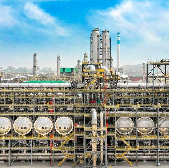 Hengli Group’s new dehydrogenation plant in Dalian, China is designed to produce over one million tons of olefins per year. Hengli Group’s new dehydrogenation plant in Dalian, China is designed to produce over one million tons of olefins per year.