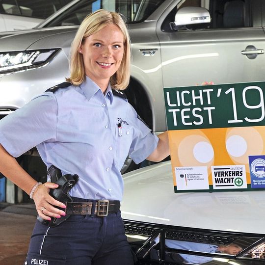 Christina Kleine ist Botschafterin des Licht-Tests 2019. Christina Kleine ist Botschafterin des Licht-Tests 2019.