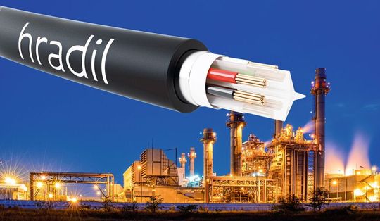 High-Performance Hybridkabel: Das aktuelle Kabel von Hradil vereint Schleppkettentauglichkeit, robuste Outdoor-Eigenschaften sowie Ethernet- und Stromübertragung. High-Performance Hybridkabel: Das aktuelle Kabel von Hradil vereint Schleppkettentauglichkeit, robuste Outdoor-Eigenschaften sowie Ethernet- und Stromübertragung.