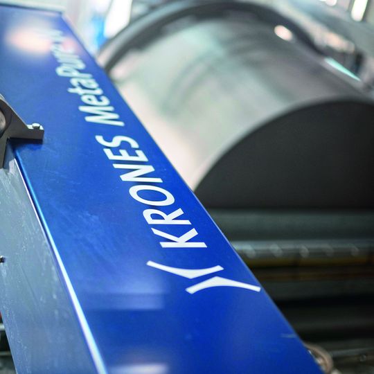 Ein Kernelement des Krones Kunststoff-Kreislauf sind die Metapure Recycling-Anlagen. Ein Kernelement des Krones Kunststoff-Kreislauf sind die Metapure Recycling-Anlagen.