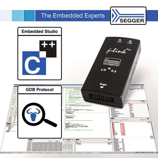 Segger Embedded Studio unterstützt ab sofort auch Debug Probes von Drittanbietern über das GDB-Protokoll. Segger Embedded Studio unterstützt ab sofort auch Debug Probes von Drittanbietern über das GDB-Protokoll.