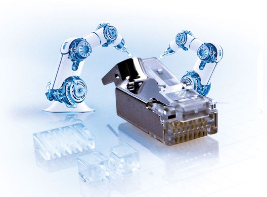 Der Y-Con Crimp Plug Cat.6A eignet sich für extreme IIoT-Einsatzbedingungen im Feld oder in der Fabrik. Der Y-Con Crimp Plug Cat.6A eignet sich für extreme IIoT-Einsatzbedingungen im Feld oder in der Fabrik.