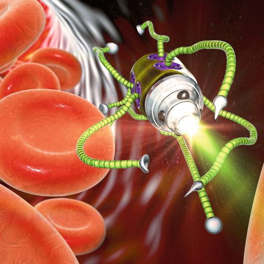 In Zukunft wird es wichtiger werden, Mikroobjekte wie Nanobots im Gewebe zu verfolgen und deren Arbeit zu kontrollieren (Symbolbild). In Zukunft wird es wichtiger werden, Mikroobjekte wie Nanobots im Gewebe zu verfolgen und deren Arbeit zu kontrollieren (Symbolbild).