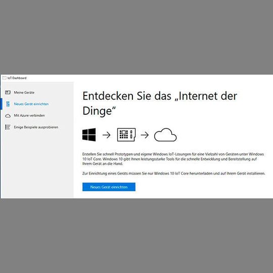 Mit Windows 10 IoT Core bietet Microsoft eine Windows-10-Version für das Internet der Dinge. Mit Windows 10 IoT Core bietet Microsoft eine Windows-10-Version für das Internet der Dinge.