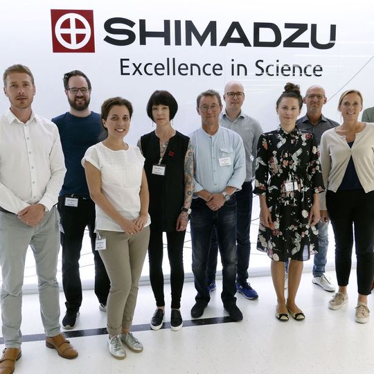 Ready to commence business: Lage Thaning (r.) and his team want to promote ‘Excellence in Science’ in Swedish markets Ready to commence business: Lage Thaning (r.) and his team want to promote ‘Excellence in Science’ in Swedish markets