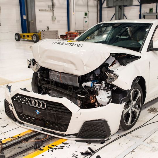 Der Audi A1 holte in der aktuellen NCAP-Crashtestrunde fünf Sterne. Der Audi A1 holte in der aktuellen NCAP-Crashtestrunde fünf Sterne.