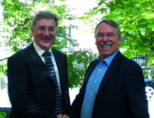 Simon Martin (links) ist Direktor und Geschäftsführer bei Star. Bernd Wuschansky (rechts) ist Geschäftsführer bei PC-PoS. Simon Martin (links) ist Direktor und Geschäftsführer bei Star. Bernd Wuschansky (rechts) ist Geschäftsführer bei PC-PoS.