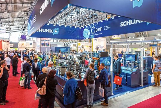 Schunk sera également l'un des exposants à Motek cette année : Halle 7, stand 7218. Schunk sera également l'un des exposants à Motek cette année : Halle 7, stand 7218.