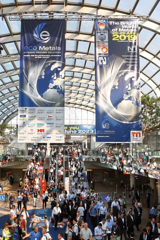 La prochaine Bright World of Metals avec ses salons GIFA, METEC, THERMPROCESS & NEWCAST est prévue pour juin 2023. La prochaine Bright World of Metals avec ses salons GIFA, METEC, THERMPROCESS & NEWCAST est prévue pour juin 2023.