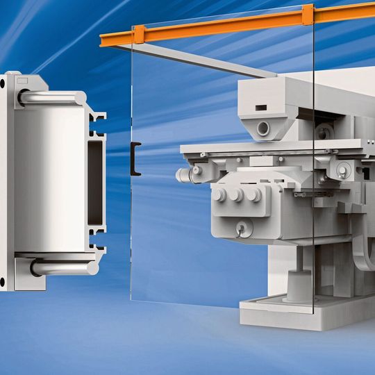 Zwei schmiermittelfreie Hybrid-Rollenlager ermöglichen zum Beispiel ein leichtes Verstellen von Türen in der seitlichen Einbaulage. Zwei schmiermittelfreie Hybrid-Rollenlager ermöglichen zum Beispiel ein leichtes Verstellen von Türen in der seitlichen Einbaulage.