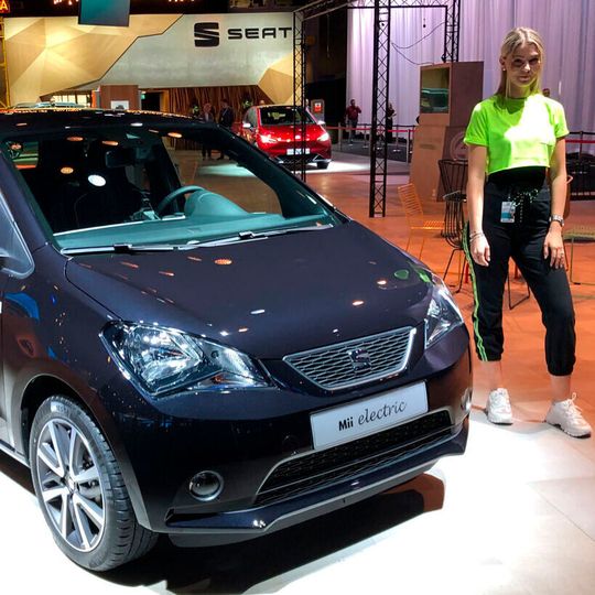 Seat zeigt auf der IAA 2019 den Mii Electric. Seat zeigt auf der IAA 2019 den Mii Electric.