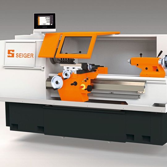 Die neue Dimension der konventionellen Drehmaschine - die SLZ 420K. Die neue Dimension der konventionellen Drehmaschine - die SLZ 420K.