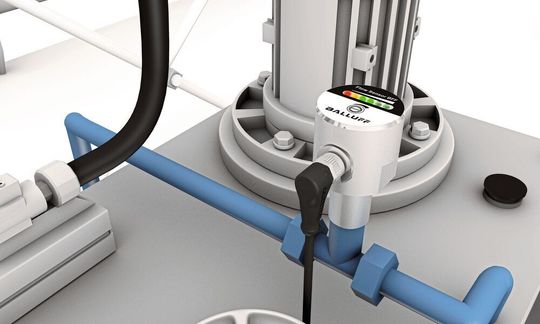 Der thermische Duchflusssensor von Balluff ermöglicht eine zuverlässige Prozessüberwachung. Der thermische Duchflusssensor von Balluff ermöglicht eine zuverlässige Prozessüberwachung.