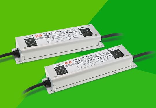 Die LED-Treiber des Typs XLG-240 bieten eine Wechselstrom-Eingangsspannung von 100 bis 305 V. Die LED-Treiber des Typs XLG-240 bieten eine Wechselstrom-Eingangsspannung von 100 bis 305 V.