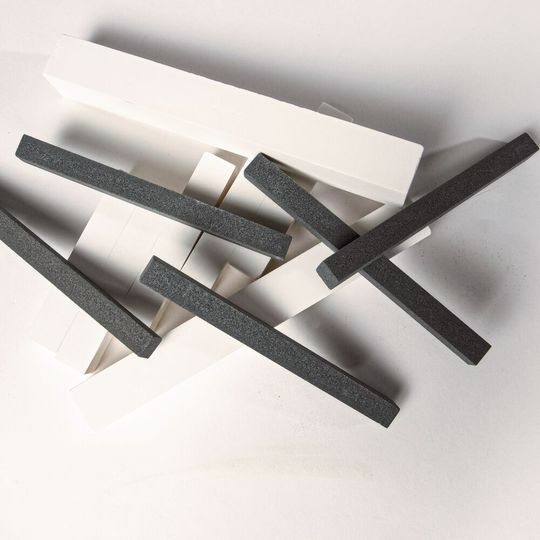 The dressing sticks, made of aluminum oxide or silicon carbide abrasive with Boride's vitrified bond, are engineered for dressing and cleaning super-abrasive wheels. The dressing sticks, made of aluminum oxide or silicon carbide abrasive with Boride's vitrified bond, are engineered for dressing and cleaning super-abrasive wheels.