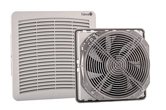 Die optimierten Fix-Cool-Filterlüfter für Schaltschränke ermöglichen laut Hersteller Häwa mit einer Luftleistung von bis zu 870 m³/h eine effiziente Kühlung. Die optimierten Fix-Cool-Filterlüfter für Schaltschränke ermöglichen laut Hersteller Häwa mit einer Luftleistung von bis zu 870 m³/h eine effiziente Kühlung.