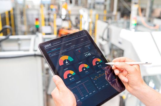 Die dreistufige digitale Pia-Strategie auf einem Bildschirm: Für die drei Schritte Sichtbarkeit, Transparenz und Vorhersage finden sich in der Pia-AI-Anzeige die Reiter Overview, Loss Analysis und Alerts. Die dreistufige digitale Pia-Strategie auf einem Bildschirm: Für die drei Schritte Sichtbarkeit, Transparenz und Vorhersage finden sich in der Pia-AI-Anzeige die Reiter Overview, Loss Analysis und Alerts.