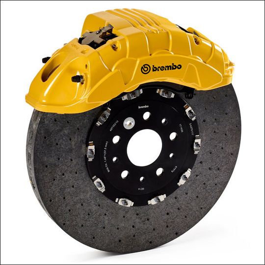 Der Dyadema-Sattel: Laut Brembo der „fortschrittlichste“, den sie jemals gebaut haben. Der Dyadema-Sattel: Laut Brembo der „fortschrittlichste“, den sie jemals gebaut haben.