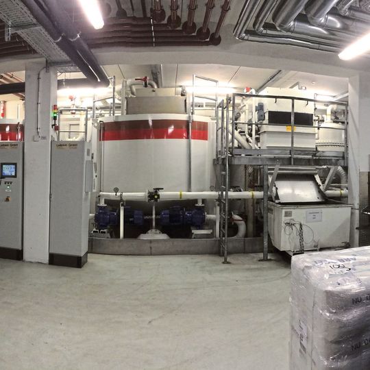 Die Leiblein Anschwemmfilteranlage mit integrierter Dosierstation ist nach Atex geprüft. Die Leiblein Anschwemmfilteranlage mit integrierter Dosierstation ist nach Atex geprüft.