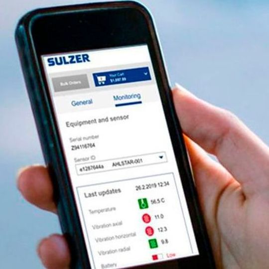 Sulzer Sense takes care of the process equipment in an easy, safe and convenient way. Sulzer Sense takes care of the process equipment in an easy, safe and convenient way.