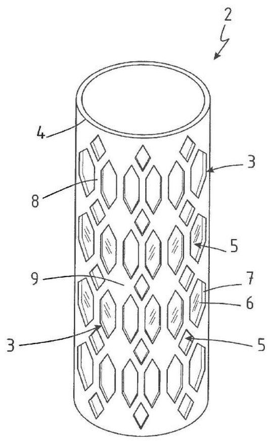 Stent aus biodegradierbarem Werkstoff und Verfahren zu dessen Herstellung. Stent aus biodegradierbarem Werkstoff und Verfahren zu dessen Herstellung.