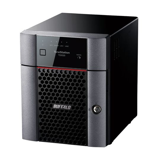 Buffalo TS3420 in der Desktop-Variante (DN). Buffalo TS3420 in der Desktop-Variante (DN).