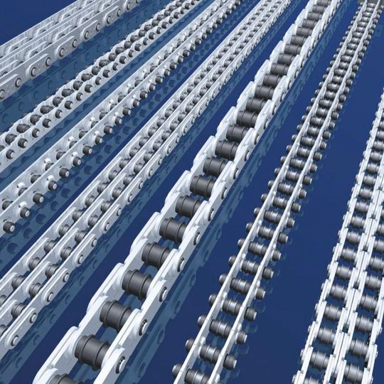 Die Schubkettenmodelle von Serapid umfassen Standardtypen mit maximal 5000 N bis zu maximal 160.000 N Kapazität (je Einzelkette). Spezialausführungen erlauben noch größere Kräfte. Die Schubkettenmodelle von Serapid umfassen Standardtypen mit maximal 5000 N bis zu maximal 160.000 N Kapazität (je Einzelkette). Spezialausführungen erlauben noch größere Kräfte.