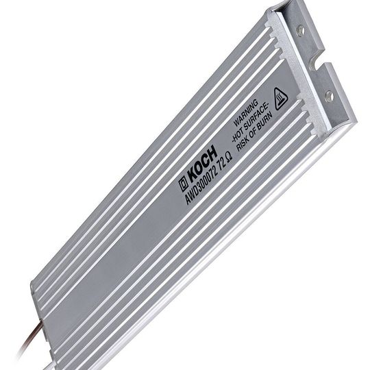Knapp 10 mm hoch bauen die neuen Bremswiderstände der Serie AWD300. Die maximale Länge beträgt 246 mm bei einer Breite von 60 mm. Knapp 10 mm hoch bauen die neuen Bremswiderstände der Serie AWD300. Die maximale Länge beträgt 246 mm bei einer Breite von 60 mm.